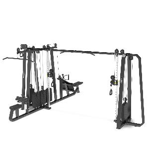 Кроссовер Unix Fit MAX PRO 5-ти позиционный (UC1641A-SET1614B) силовая мультистанция 