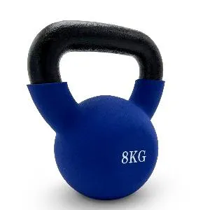 Гиря виниловая Unix Fit 8 кг синяя