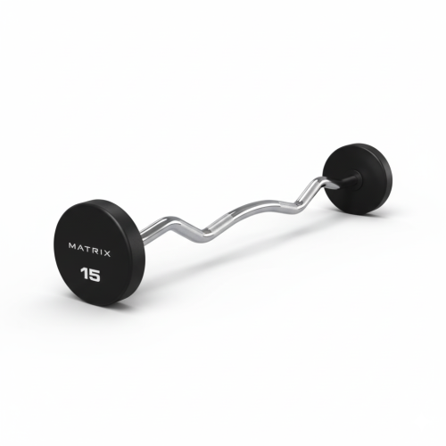 Набор EZ штанг фиксированных уретановых Matrix Urethane Barbell Set EZ Curl 10-45 кг 10 шт