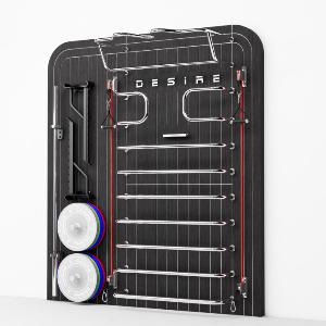 Шведская стенка Desire REGATTA BLACK RACK Многофункциональный комплекс с элементами отделки частных яхт и местом для хранения инвентаря