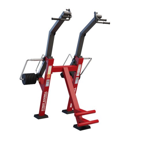 Вертикальная тяга в положении стоя с изменяемой нагрузкой MB Barbell StreetBarbell MB 7.38E