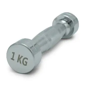 Гантель круглая хромированная Unix Fit PRO 1 кг / шт.