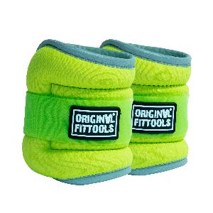 Купить Original FitTools Комплект утяжелителей весом 1 кг (пара) ярко-зеленые в Москве
