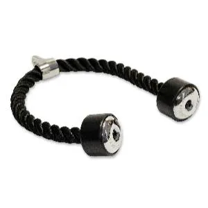 Гибкая тяга (канат) для трицепса Rebel Fitness с металлическими концами