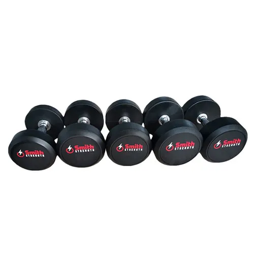 Набор обрезиненных гантелей Smith Fitness Excellence DB145-1 (пара) 2,5 до 25кг