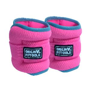 Original FitTools Комплект утяжелителей весом 1 кг (пара) розовые