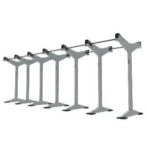 6-модульная двусторонняя стойка Torque X-Create XC2SC-6M-05 (платинум)