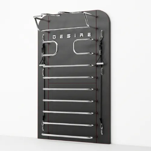 Многофункциональный комплекс с элементами из нержавеющей стали Desire Prime Chrome