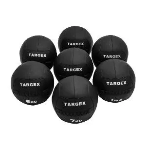 Мяч набивной Targex STRATA 9 кг черный