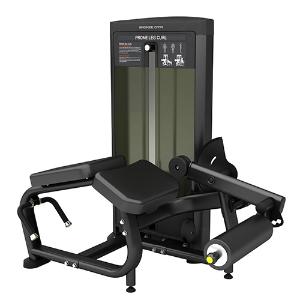 Купить Грузоблочный тренажер на нижнюю часть тела Bronze Gym BLANC 01 СГИБАНИЕ НОГ ЛЕЖА ПРОФЕССИОНАЛЬНЫЙ в Москве