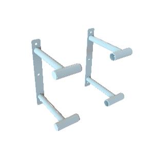Купить Original FitTools Опора для станка хореографического двухрядного пристенного (крайние, пара) в Москве