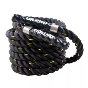 Канат тренировочный Original FitTools OKPRO 12 м D-38 мм телиреновый