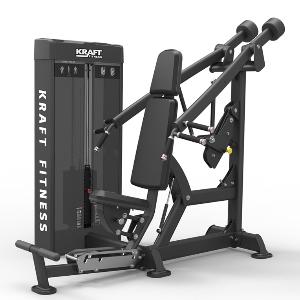 Грузоблочный тренажер на верхнюю часть тела Kraft Fitness Жим от груди / Жим от плеч Kraft Fitness KFADMP