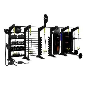 Функциональная стойка 5-модульная Torque X-Create XCFW-5M-X1-07 (односторонняя комплект X1, чёрный)