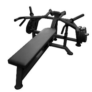 Нагружаемый дисками тренажер Bronze Gym PARTNER BGR-806 жим лёжа со сведением