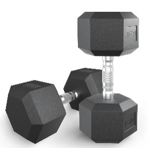 Купить Unix Fit Гантель гексагональная обрезиненная 17,5 кг / шт. в Москве