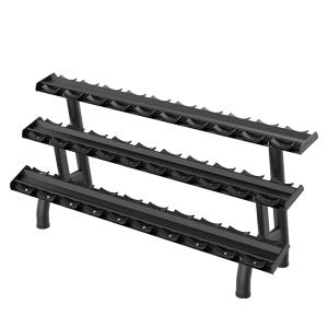 Smith Fitness Excellence RE6027 стойка для гантелей 3х ярусная для 15 пар гантелей