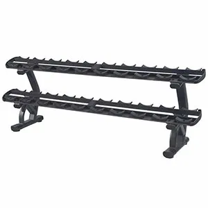 Стойка для 10 пар гантелей 2-ярусная Kraft Fitness KFTTDR