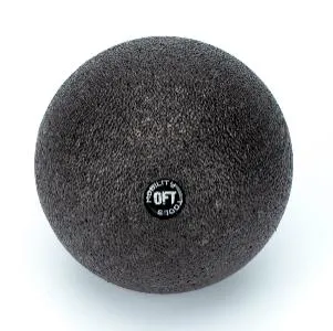 Шар массажный одинарный Original FitTools 10 см черный
