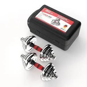 Набор гантелей в кейсе Unix Fit 20 кг