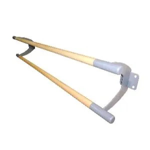 Станок хореографический пристенный двухрядный Original FitTools 1,5 м Premium (перекладина D-40 мм береза)