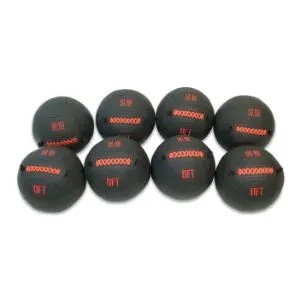Набор тренировочных мячей Wall Ball Deluxe Original FitTools 8 шт от 3 до 15 кг