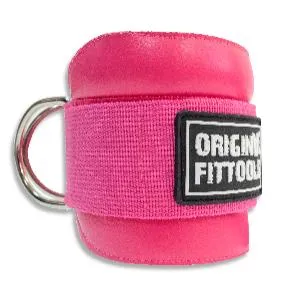 Ремень регулируемый для тренировки мышц бедра и ягодиц Original FitTools розовый