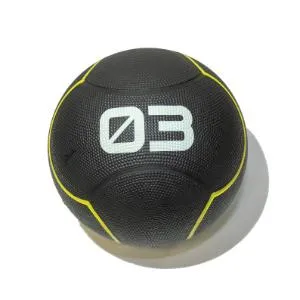 Мяч тренировочный Original FitTools 3 кг черный