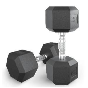 Купить Unix Fit Гантель гексагональная обрезиненная 15 кг / шт. в Москве