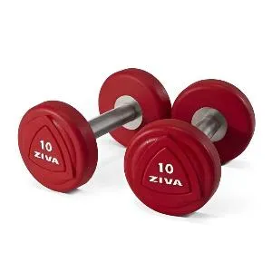 Гантели уретановые Ziva ZVO-DBPU-1309 8 кг (пара)