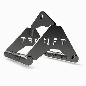 Рукоятка для тяги к животу металлическая узкий параллельный хват Original FitTools
