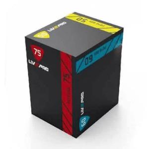 Livepro Опора для прыжков в высоту, плиобокс LP8155 (50-60-75 см)