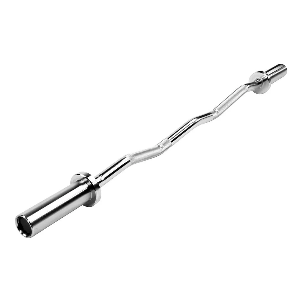 Купить Original FitTools Гриф слабоизогнутый хромированный нагрузка 300 LBS OKPRO в Москве