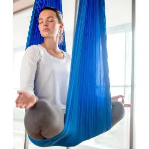 Йога гамак Targex, синий