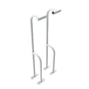 Опора для станка хореографического однорядного напольного Original FitTools (крайние, пара)