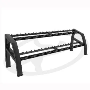 Стойка гантельная 2-х ярусная Oxide Fitness F057 (10 пар)