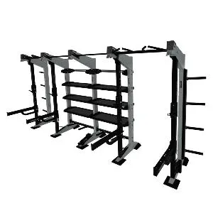 Функциональная стойка 4-модульная Torque X-Create XCFW-4M-X1-05 (односторонняя комплект X1, платинум)