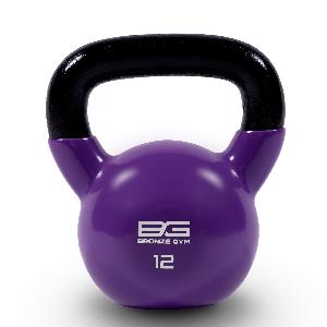 Купить Силовой тренажер Bronze Gym Гиря в ПВХ 12 кг BGKBV12 в Москве