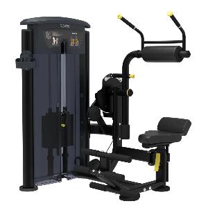 Грузоблочный тренажер для пресса и торса Aerofit Impulse IT9534 Пресс/Разгибание спины