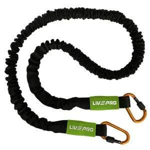 Эспандер эластичный с карабином Livepro LP8401-M