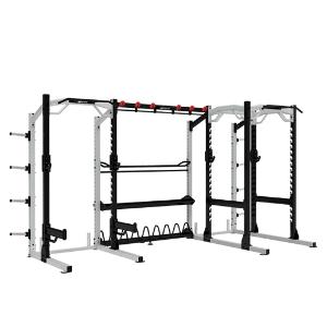 Купить Aerofit SE-H2 Частичная силовая рама SE5001 и Силовая рама SE5002 соединенные между собой при помощи перекладины и дополнен модулями в Москве