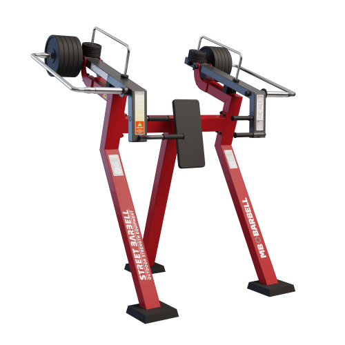 Жим вверх в положении стоя с изменяемой нагрузкой MB Barbell StreetBarbell MB 7.29E