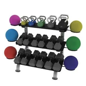 Стойка для гантелей True Fitness LINE FS-24 (3-х уровневая)