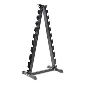 Стойка для хромированных гантелей Bronze Gym BR-1035