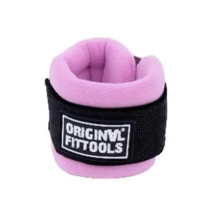 Ремень для тренировки мышц бедра и ягодиц регулируемый Original FitTools (F0-кольцо) фиолетовый