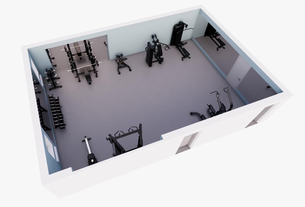 Домашний спортзал на оборудовании Vision