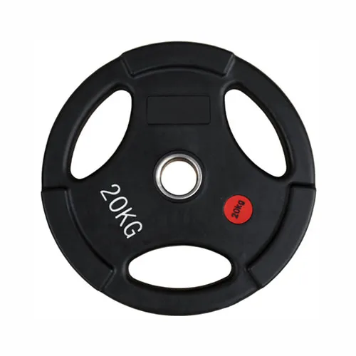 Диски обрезиненные с тремя хватами в ассортименте Ultra Gym 10 кг