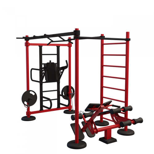 Воркаут без крыши MB Barbell StreetBarbell MB 7.47/1E