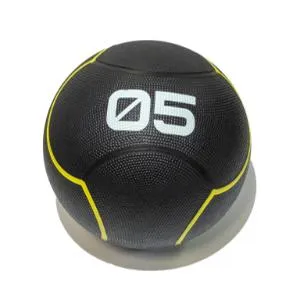 Мяч тренировочный Original FitTools 5 кг черный