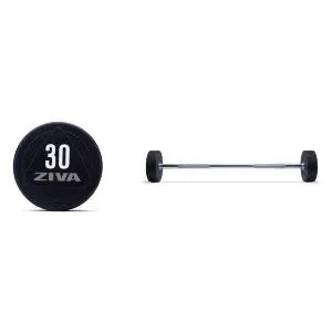 Набор уретановых штанг Ziva ZVO-BSPU-1581 10–45 кг (10 штук)